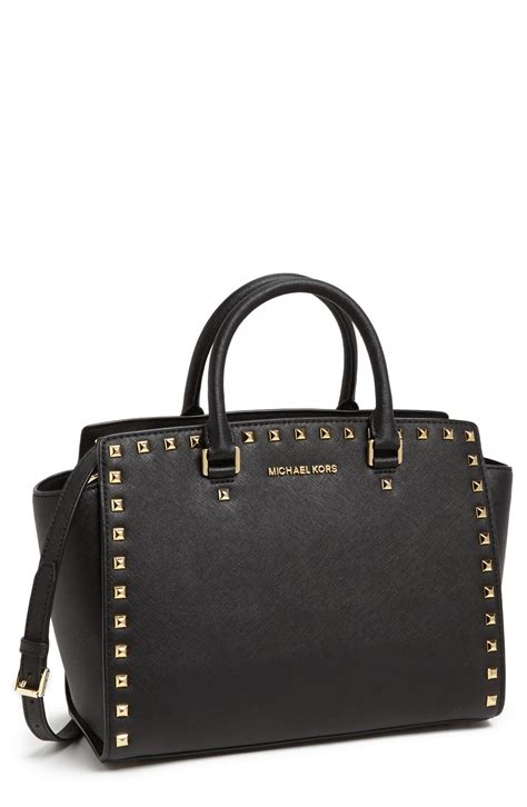 selma large black michael kors